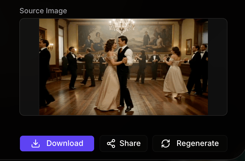 Download old photo animation step