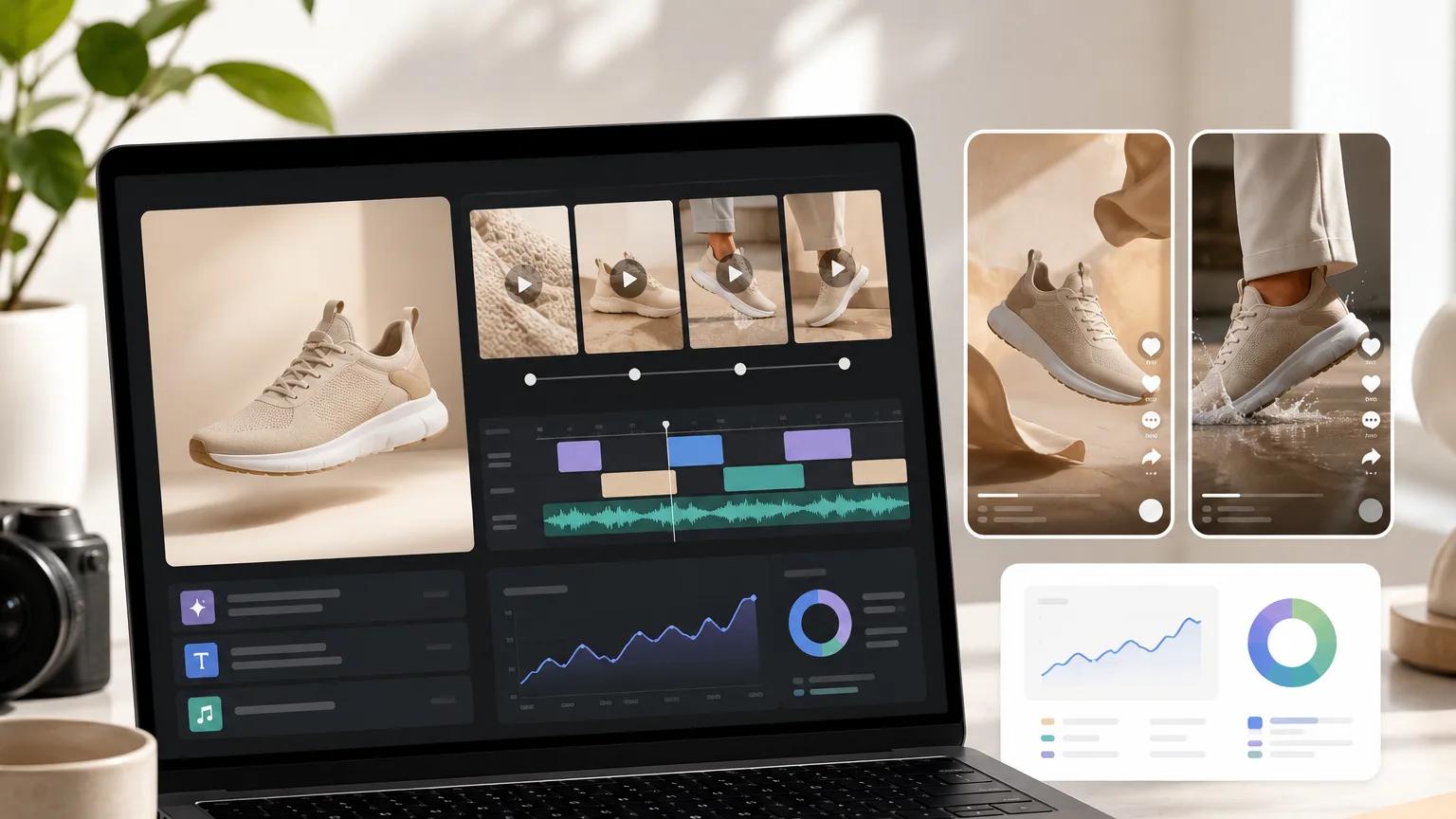 Ecommerce product video ads testing workflow — shot matrix and prompt angles from one product photo