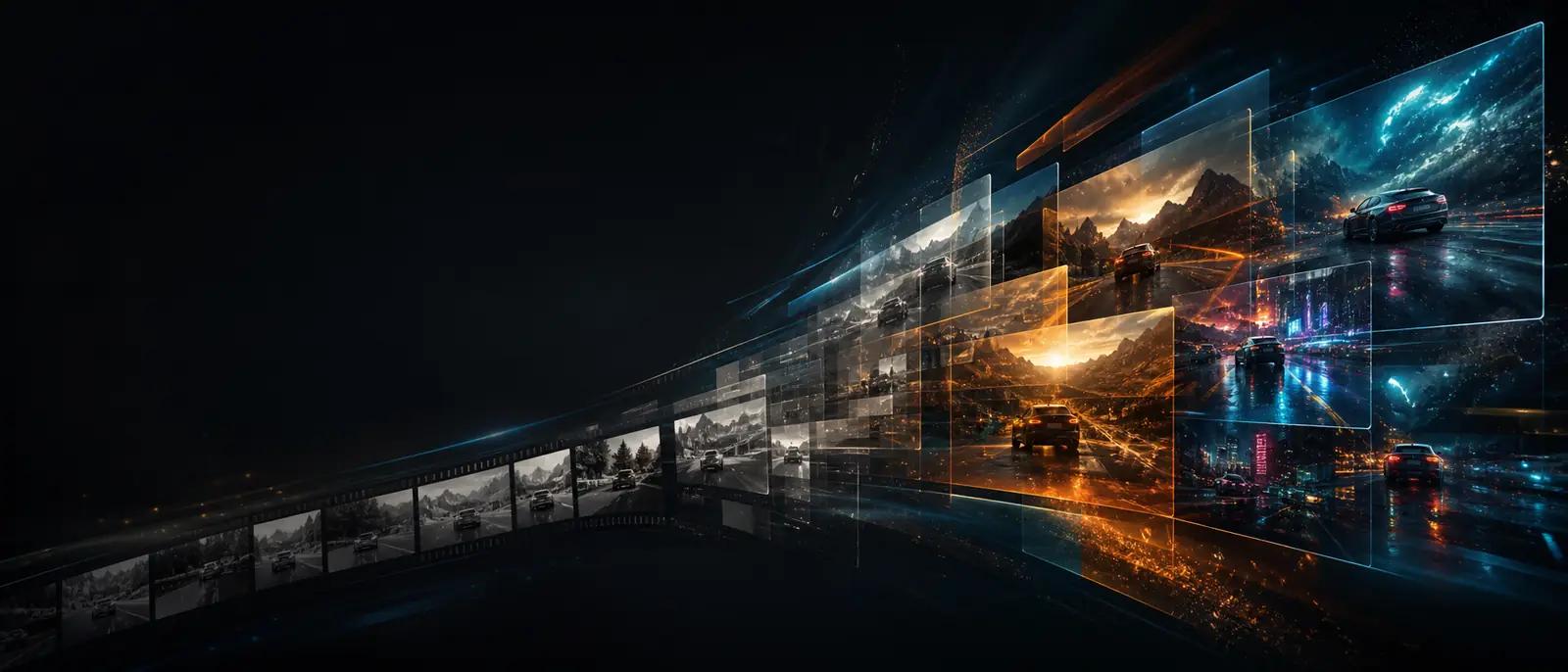 ImageToVideoAI video-to-video workbench poster showing the source-video workflow