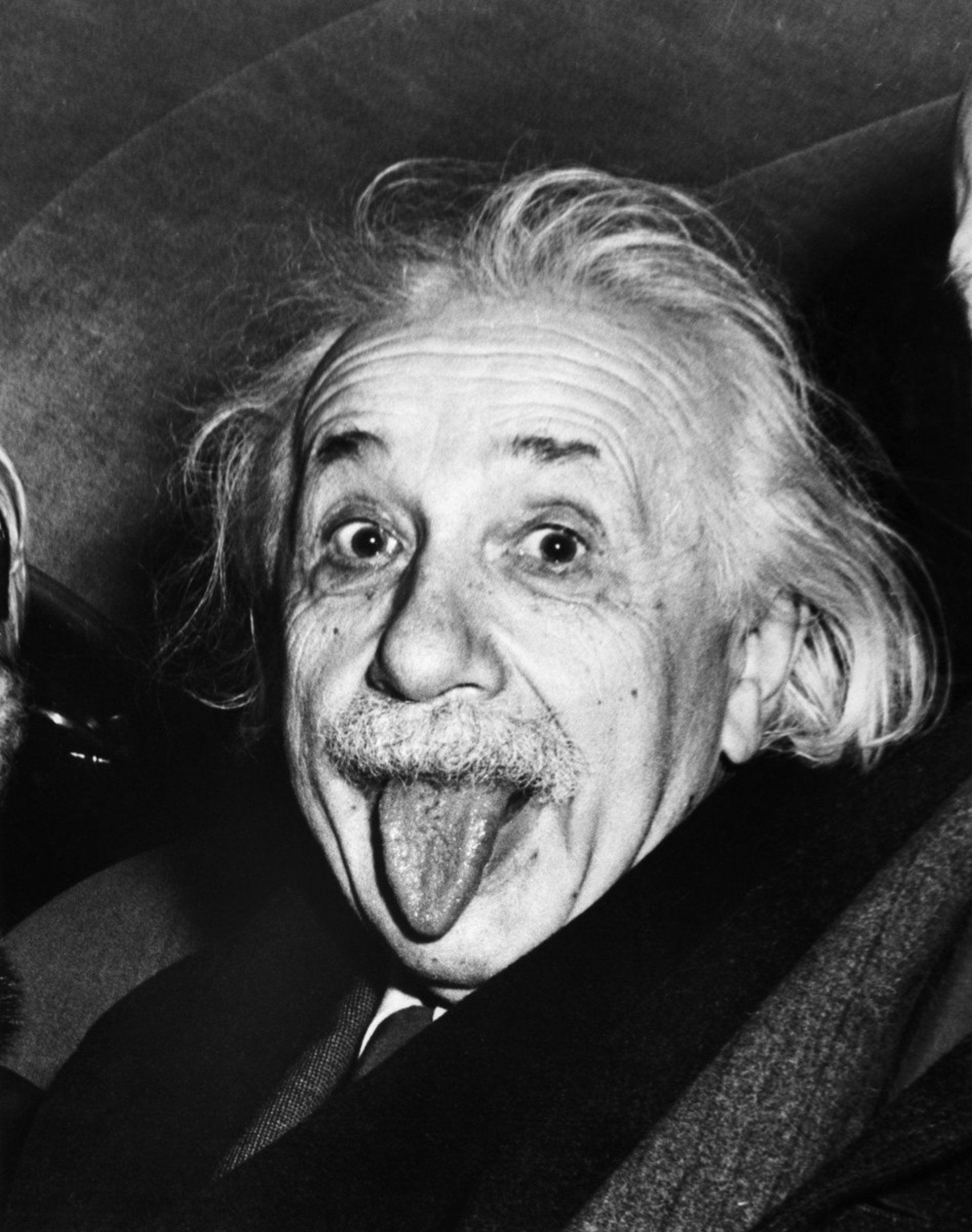 Albert Einstein Portrait Animated