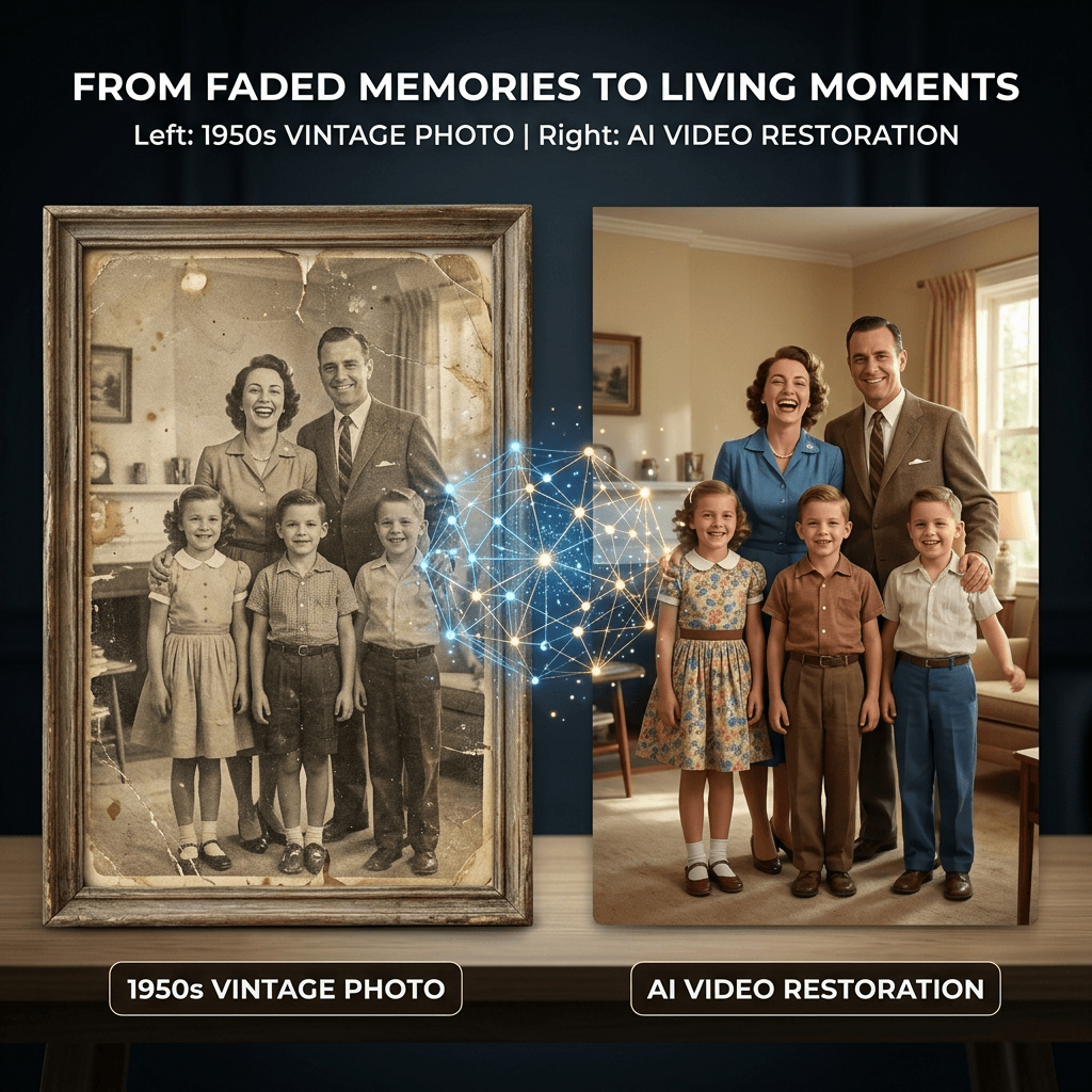 Best Deep Nostalgia alternatives in 2026: 7 tools for animating old photos