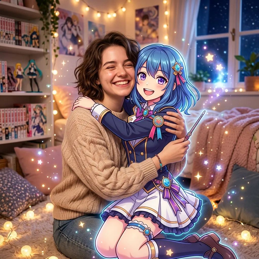 Fantasy hug video preview