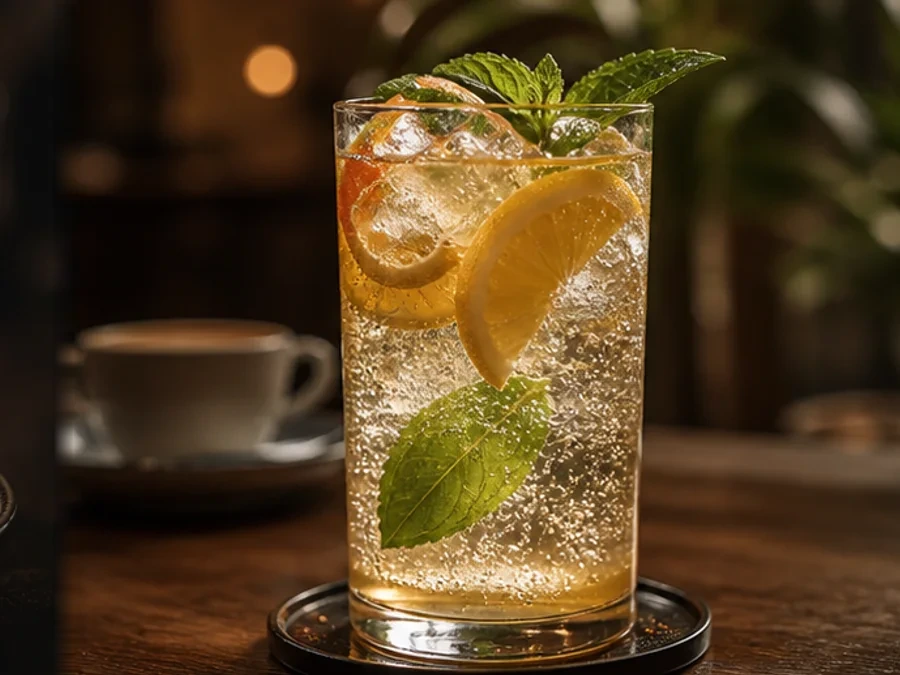 Drink image to video frame